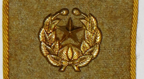 Japanese Army M37 Dress Shoulder Board for "Academy Cadet Pvt."