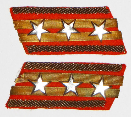 Japanese Army Type 98 "Colonel" Collar Tabs