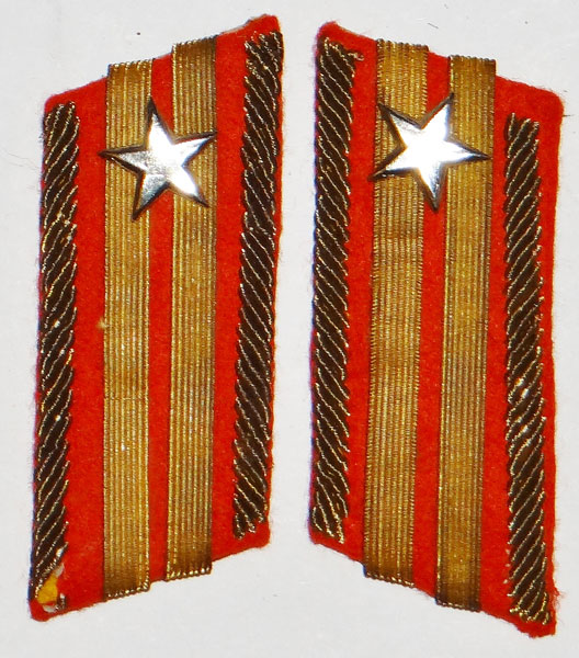 Japanese Army Type 98 "Major" Collar Tabs