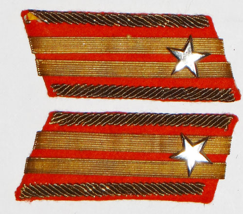 Japanese Army Type 98 "Major" Collar Tabs