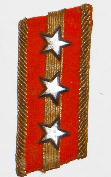 Japanese Army Type 98 "Captain" Collar Tab
