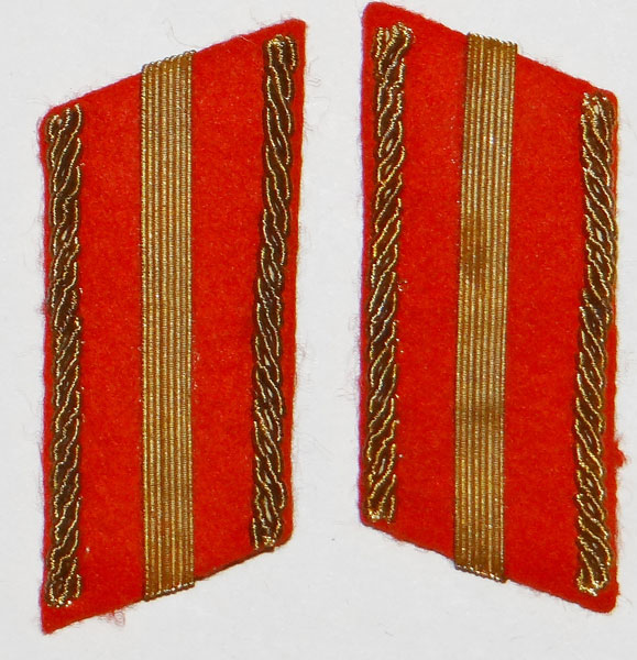 Japanese Army Type 98 "Warrant Officer" Collar Tabs