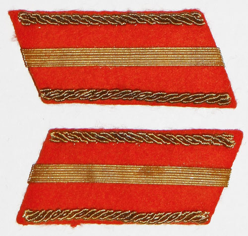 Japanese Army Type 98 "Warrant Officer" Collar Tabs