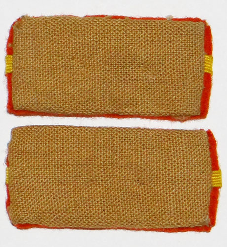 Japanese Army Type 98 "Sergeant Major" Collar Tabs