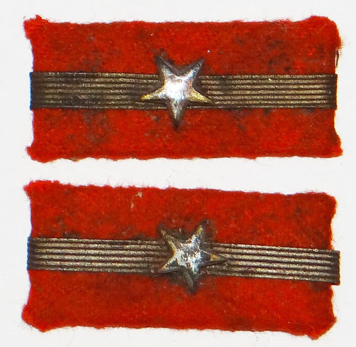 Japanese Army Type 98 "Corporal" Collar Tabs