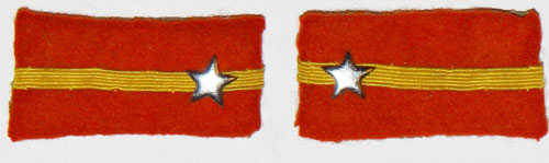 Japanese Army Type 98 "Corporal" Collar Tabs