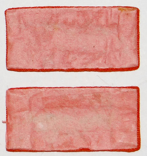 Japanese Army Collar Tabs for "Recruit"