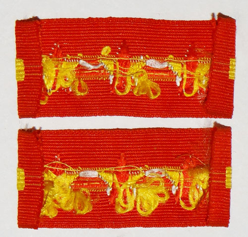 Japanese Army Type 3 "Sergeant Major" Collar Tabs