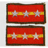 Japanese Army Type 3 "Sergeant Major" Collar Tabs