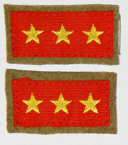 Japanese Army Type 3 "Superior Private" Collar Tabs