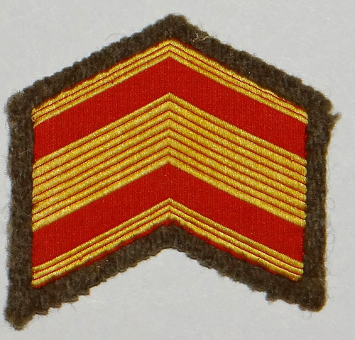 Japanese Army Non-Commissioned Officer or Cadet Insignia