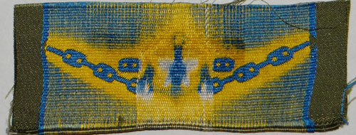 Japanese Army Landing Craft Operators Cloth Badge