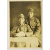 Japanese Army Photo of Two Brothers