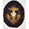 Japanese Navy "Officer" Gold Bullion Cap Anchor