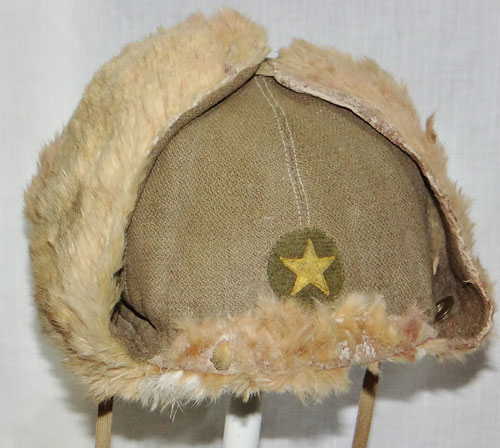 WW II Japanese Army Winter Field Cap