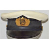 WW II Japanese Naval Officers Visor Hat with White Cover