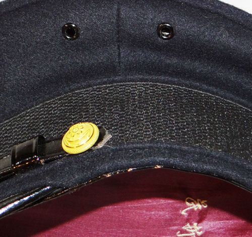 WW II Japanese Naval Officers Visor Hat