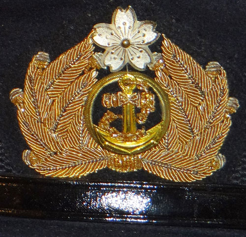 WW II Japanese Naval Officers Visor Hat