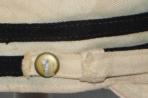 Japanese WW II Naval Officers White Field Cap