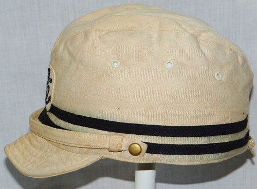 Japanese WW II Naval Officers White Field Cap
