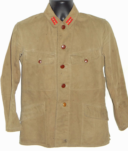 WW II Japanese Army Type 98 Summer Tunic WW II Japanese Army Type 98 Summer Tunic