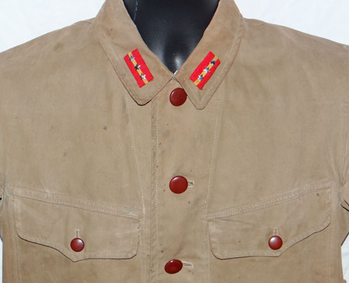 WW II Japanese Army Type 98 Summer Tunic