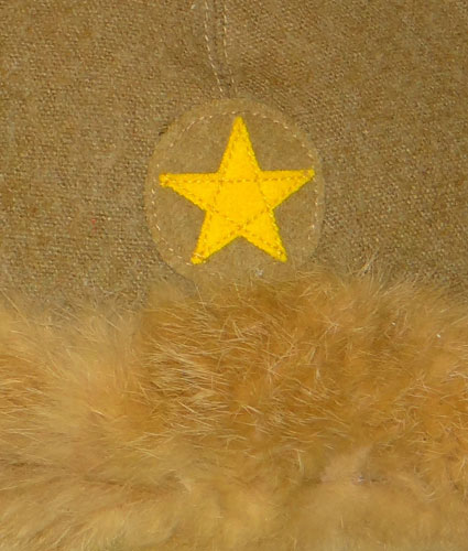 WW II Japanese Army Winter Field Cap