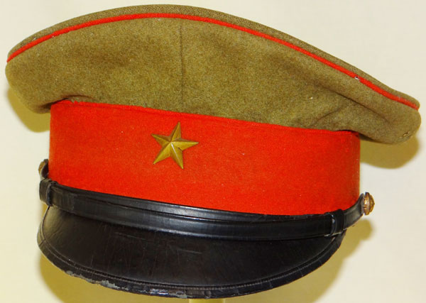 Japanese WW II Army Officers Visor Hat Japanese WW II Army Officers Visor Hat