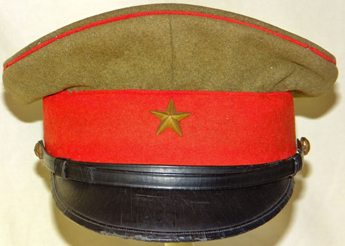 Japanese WW II Army Officers Visor Hat