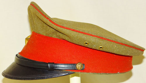 Japanese WW II Army Officers Visor Hat