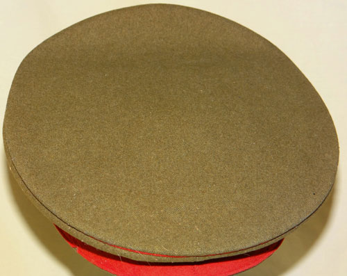 Japanese WW II Army Officers Visor Hat