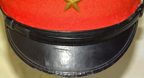 Japanese WW II Army Officers Visor Hat