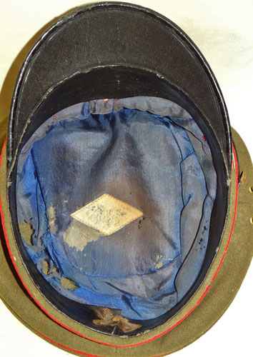 Japanese WW II Army Officers Visor Hat
