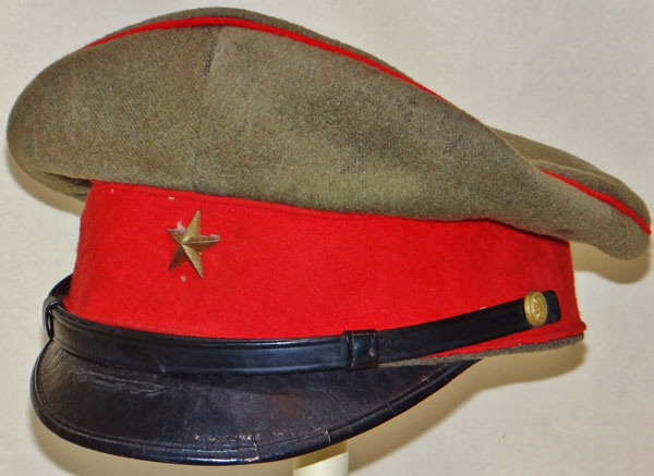 Japanese WW II Army Officers Visor Hat