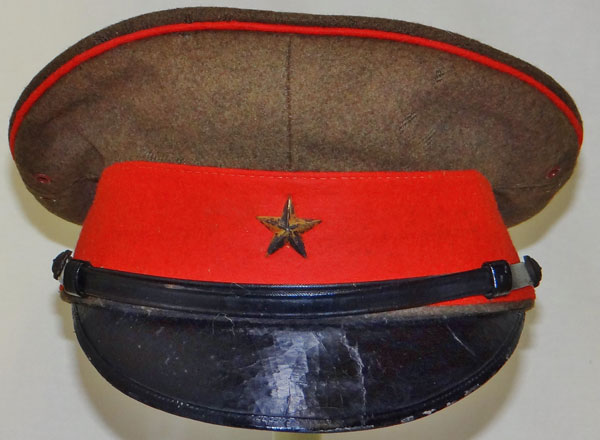 Japanese WW II Army Officers Visor Hat