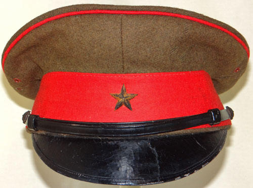 Japanese WW II Army Officers Visor Hat