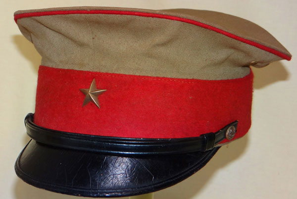 Japanese WW II Army Officers Summer Visor Hat