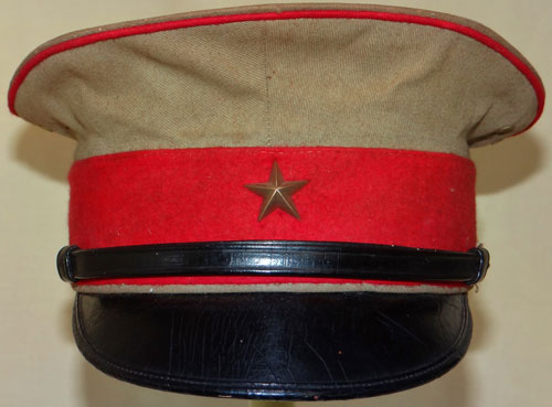 Japanese WW II Army Officers Summer Visor Hat