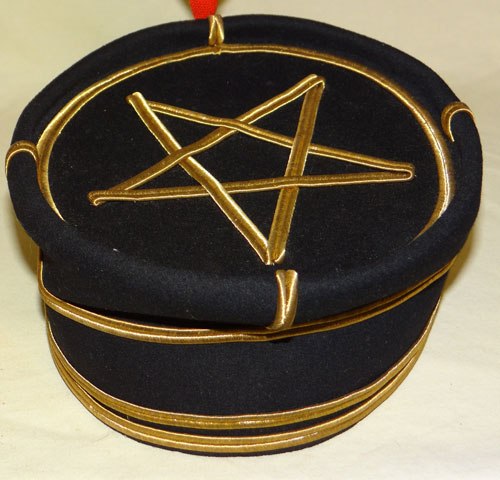 Japanese WW II Army Officers Full Dress Hat with Storage Case