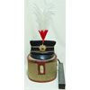 Japanese WW II Army Officers Full Dress Hat with Storage Case