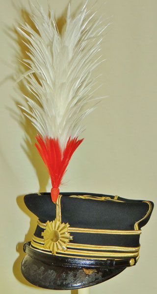Japanese WW II Army Officers Full Dress Hat