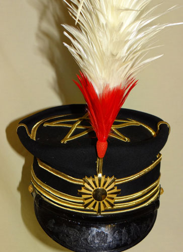 Japanese WW II Army Officers Full Dress Hat