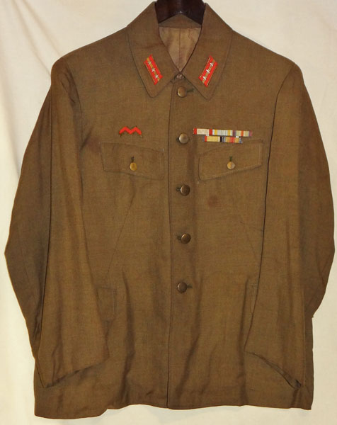 WW II Japanese Infantry Officers Tunic WW II Japanese Infantry Officers Tunic