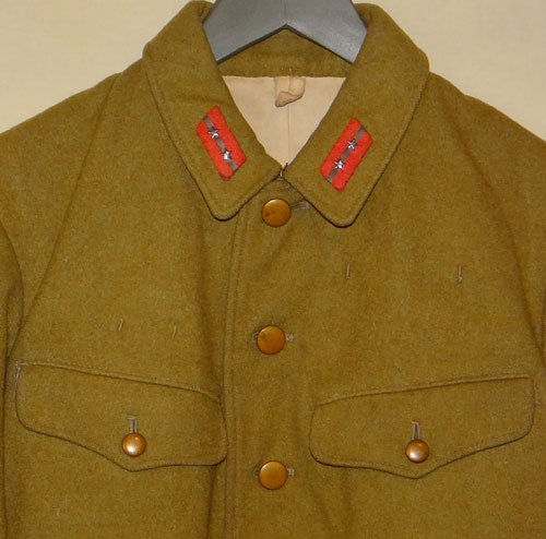 Japanese WW II Army Wool Winter Tunic