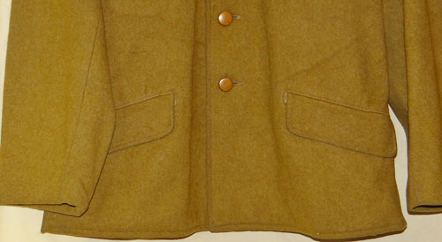 Japanese WW II Army Wool Winter Tunic