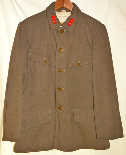 Japanese WW II Army Wool Winter Tunic