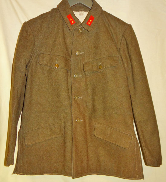 Japanese WW II Army Wool Winter Tunic