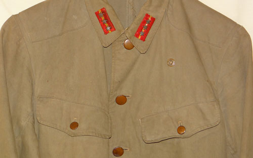 Japanese WW II Army Summer Tunic