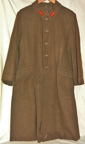 Japanese WW II Army Overcoat