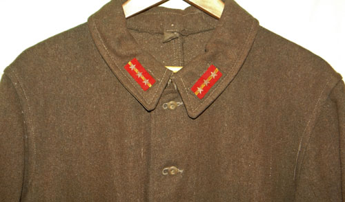 Japanese WW II Army Overcoat